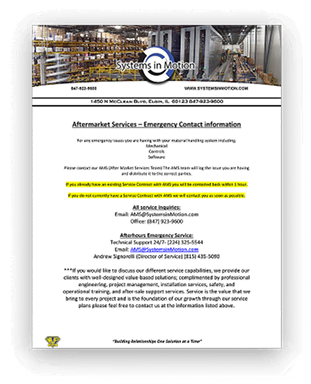 Easy Reference Emergency Contact Info